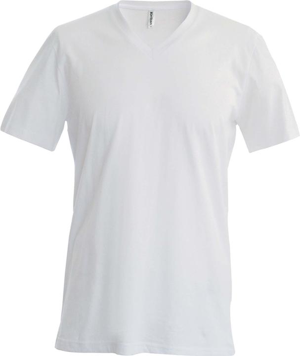 Kariban V-Ausschnitt blanc (3XL)