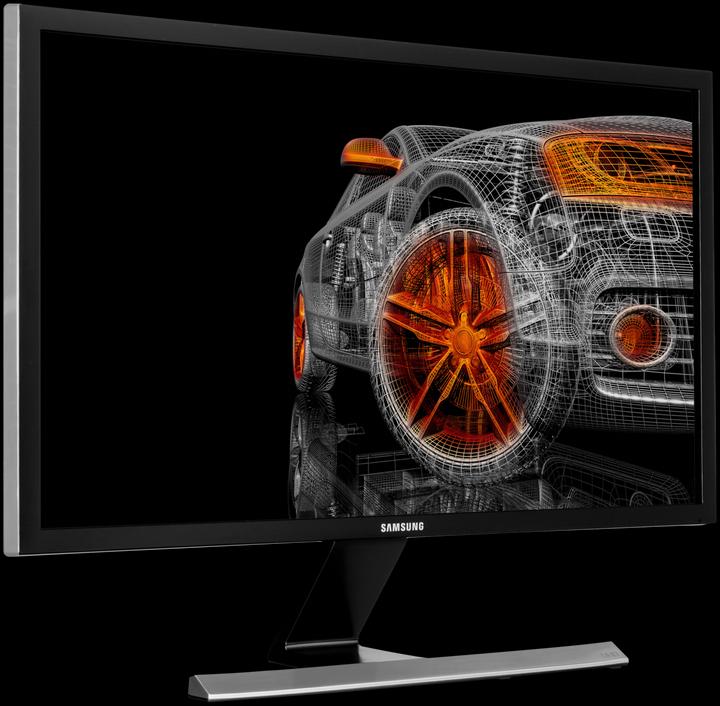 Actual product image Samsung U28E570D (3840 x 2160 Pixels, 28")