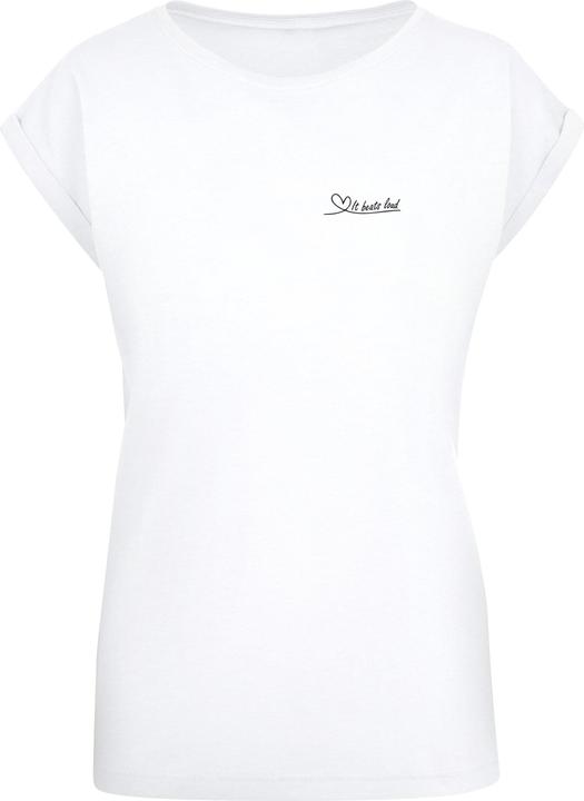 Immagine prodotto Merchcode Maglietta da donna con spalla estesa It Beats Loud - 113363 (S)