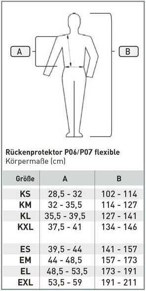 Produktbild Swing Rückenpektor P06 flexible Erwachsene