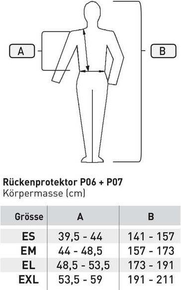 Produktbild Swing Rückenpektor P07 flexible Erwachsene