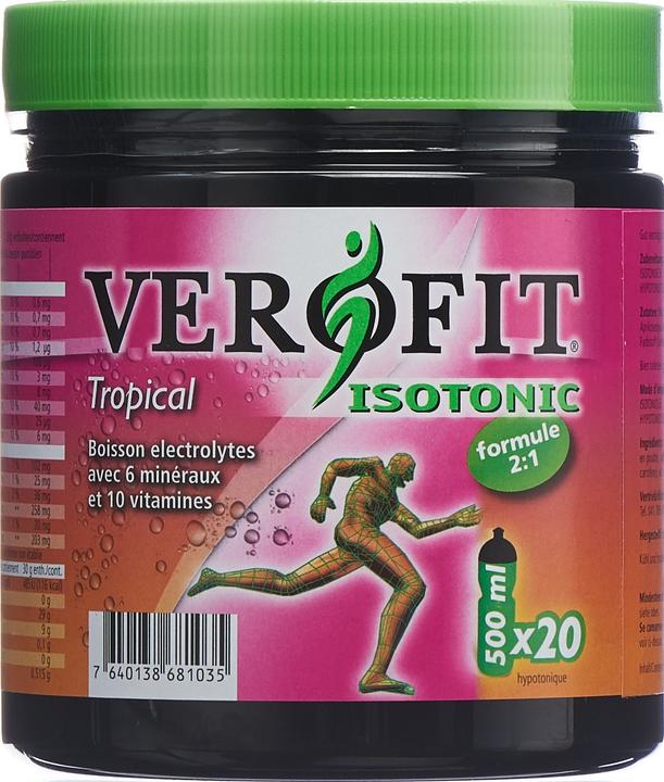 VEROFIT Isotonic (Tropical, 1 pcs., 600 g)