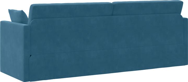 Produktbild VidaXL Boden-Sofa-Bett 2-in-1 Blau 213x144x60 cm Samt