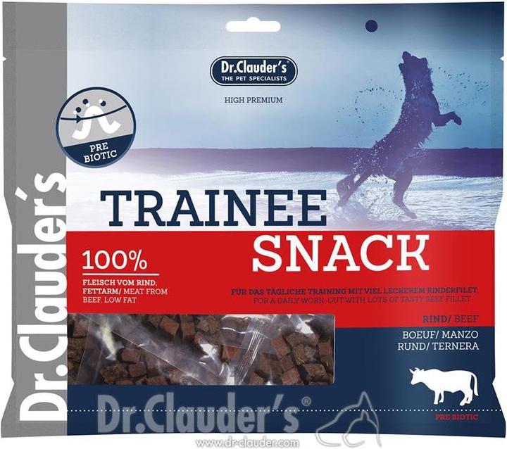 Produktbild Dr.Clauder's Soft Trainee Snack 100% getrocknete Rindwürfel (Adult, Junior, Senior, 1 Stk., 500 g)