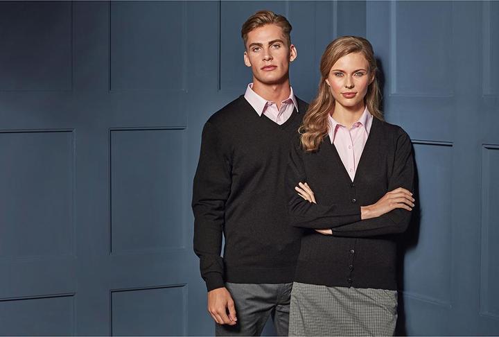 Immagine prodotto Premier Felpa essenziale con scollo a V (4XL)