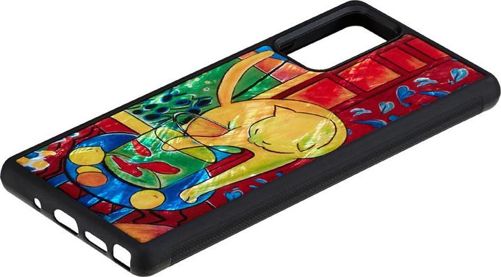 Image du produit Ikins étui pour Samsung Galaxy Note 20 chat avec poisson rouge (Samsung Galaxy Note 20)