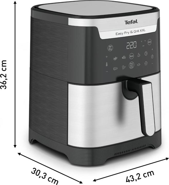 Actual product image Tefal Easy Fry & Grill XXL EY801D