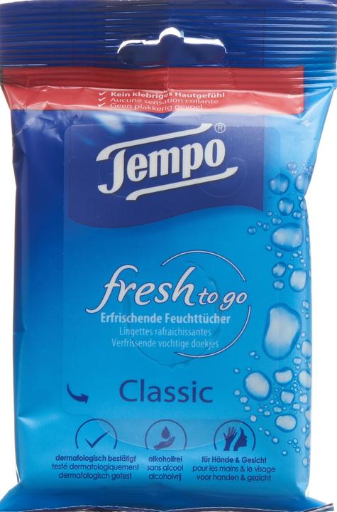 Produktbild Tempo Fresh to go Classic (10 Stück)