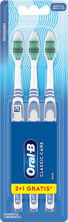 Actual product image Oral-B 1,2,3 Classic Care (Medium, 3 x)