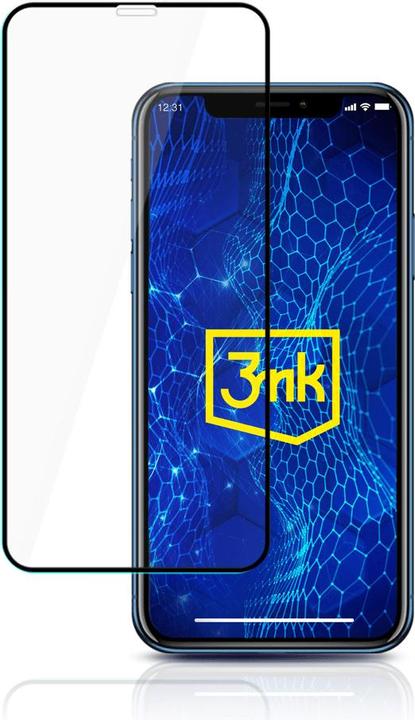 Image du produit 3MK HardGlass Max Lite for iPhone Xr / 11 black frame (1 pièce(s), Apple iPhone XR)