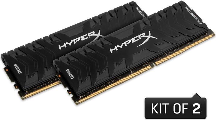 Kingston HyperX Predator DDR4 16GB 2-Kit 4600MHz (2 x 8GB, 4600 MHz, DDR4-RAM, DIMM)