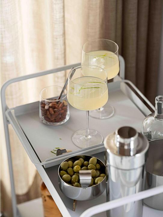Actual product image Zone Denmark Bar Trolley A-Collection Light Grey
