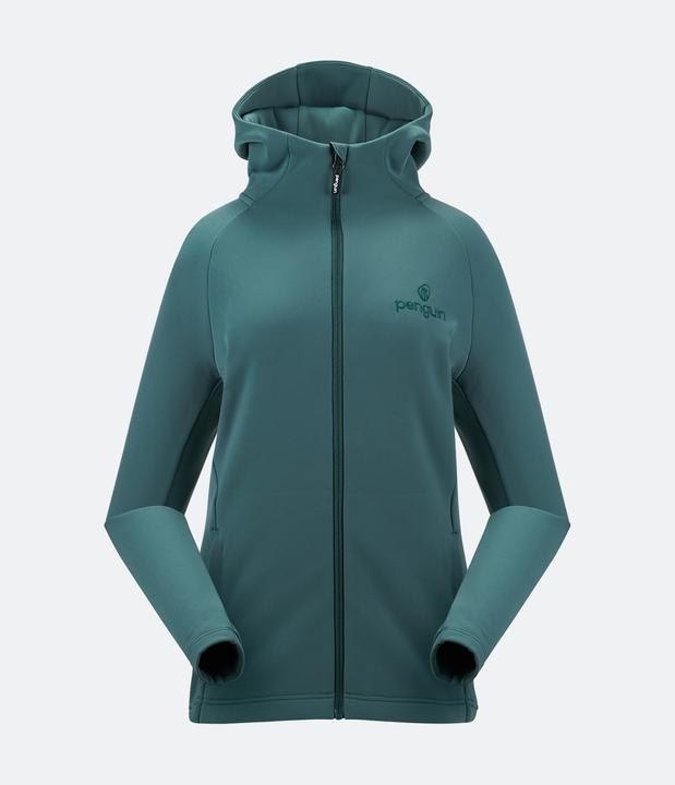 Penguin Stretch Isolations Fleece Zip Hoodie