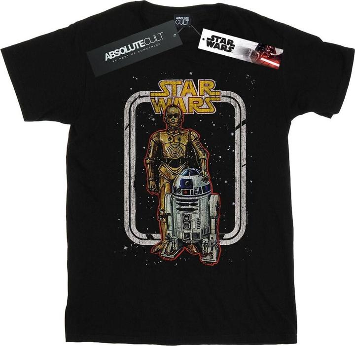 Produktbild Star Wars R2D2 And C3PO Vintage TShirt (4XL)