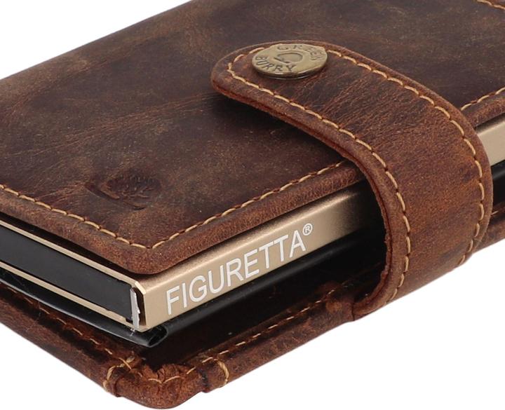 Produktbild Greenburry Vintage Geldbörse RFID Schutz Leder 7.5 cm
