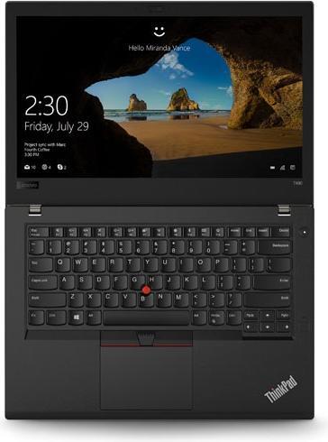 Actual product image T1A Lenovo ThinkPad T480 14 I7-8650U 16GB 256GB Intel UHD Graphics 620 Windows 10 Home 64-bit Edition (16 GB, 14", 256 GB)