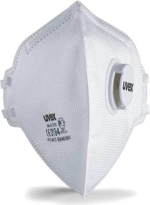 Actual product image Uvex Safety FP3 respiratory protection folding mask silvAir classic 3310 (FFP3, 1 x)
