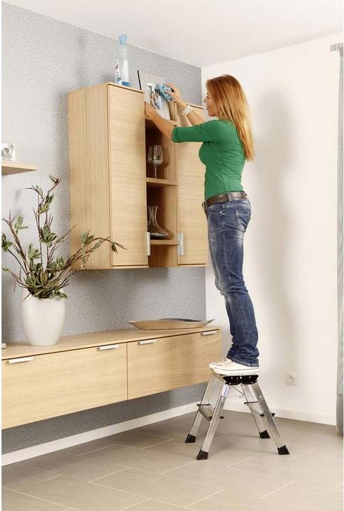 Image du produit Krause Marchepied double pliable en aluminium kl (Marchepied pliant, 45 cm)