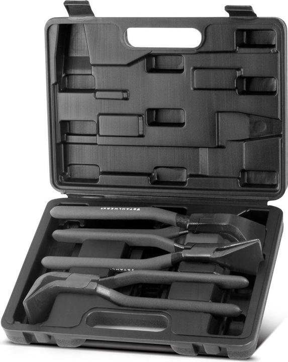 Stahlwerk Folding pliers set 0° 45° 90° Folding pliers Sheet metal pliers Bending pliers 60 mm