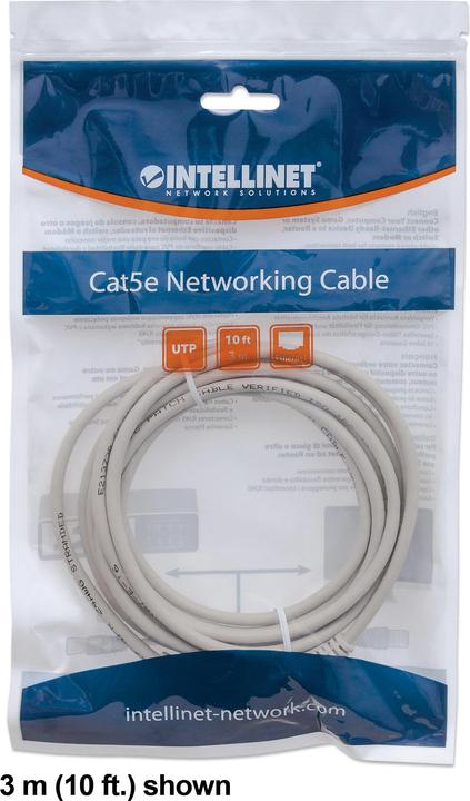 Produktbild Intellinet Patch-Kabel (U/UTP, CAT6, 5 m)