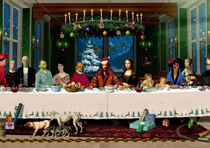 Produktbild Puzzle – Das Weihnachtsmahl (1000 Teile)