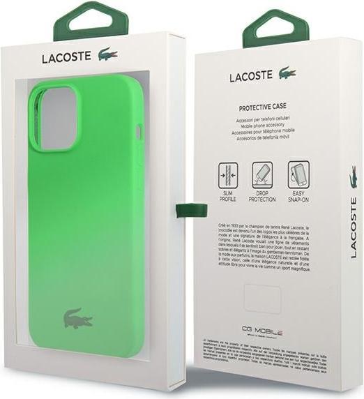 Produktbild Lacoste LCHCP13LSN iPhone 13 Pro / 13 6,1" zielony/green hardcase Silicone (Apple iPhone 13 Pro)