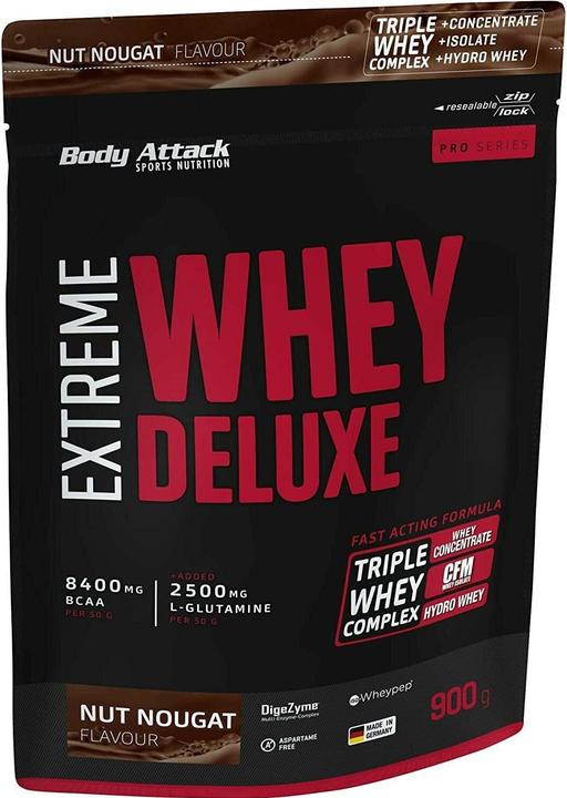 Actual product image Body Attack Extreme Whey Deluxe (900g bag) (Cookie, Crème, 1 pcs., 900 g)