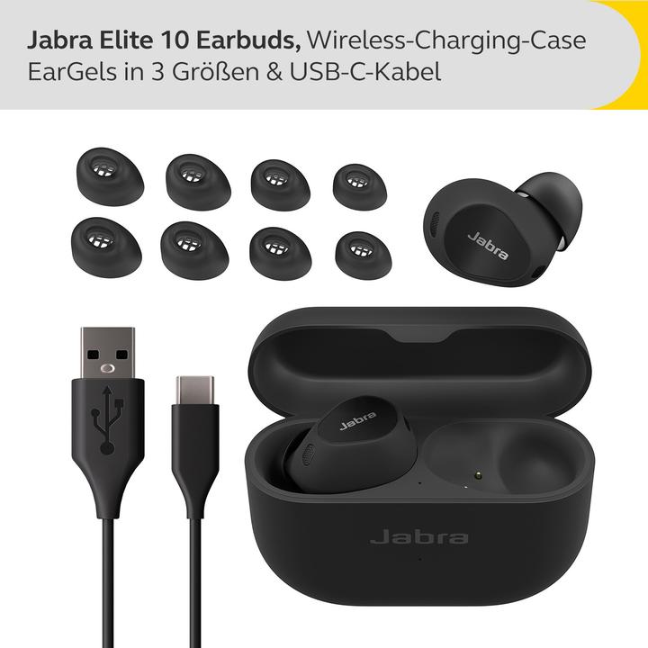 Immagine prodotto Jabra Elite 10 (ANC, 6 h, Senza fili)