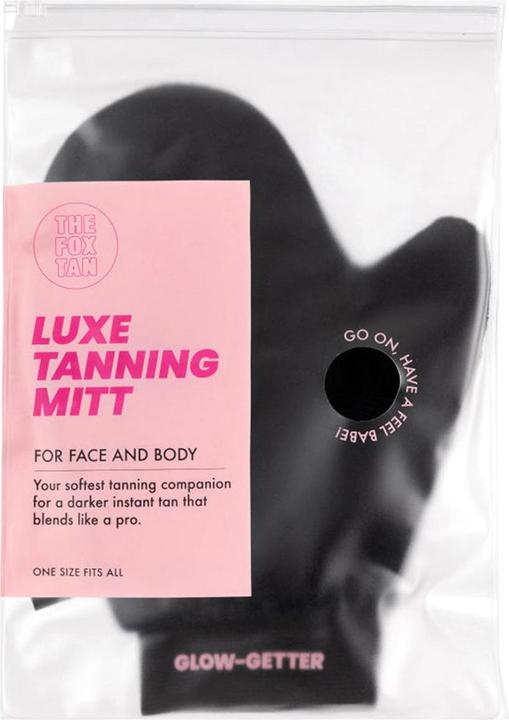 The Fox Tan Luxe Velvet Tanning Mitt (Self-tanning towel)
