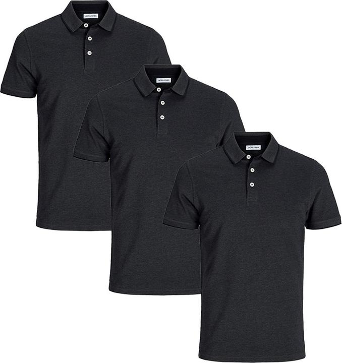 Jack & Jones 3er Pack Paulos - Slim Fit Poloshirt
