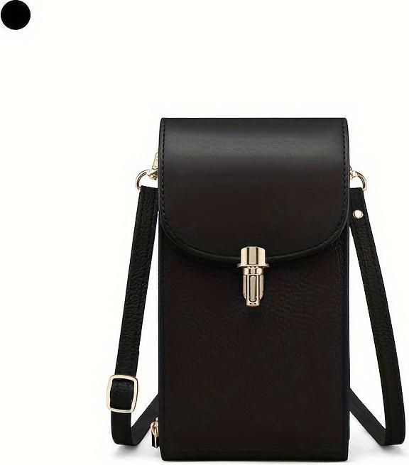 Only-Bags.Store Handytasche aus echtem Leder, Umhängetasche, Umhängetasche, 8 Kartenfächer