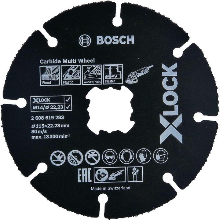 Produktbild Bosch Professional Zubehör X-LOCK Carbide Multi Wheel