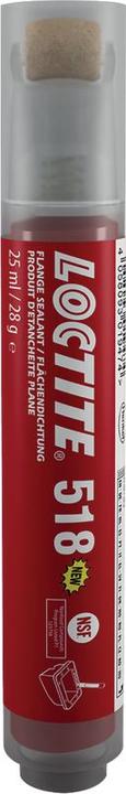 Loctite Flächendichtung 518 PEN mittelfest (Rot, 25 ml)