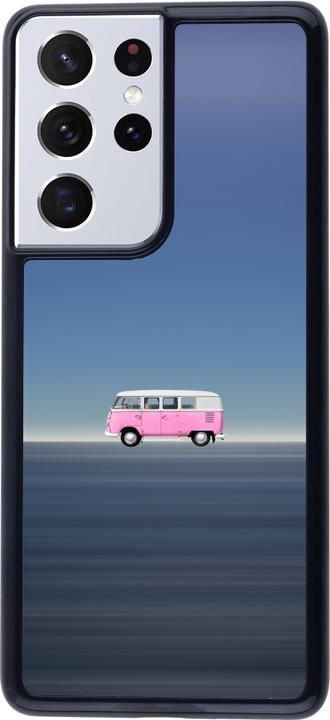 Produktbild PhoneLook Hülle Spring 23 pink bus (Samsung Galaxy S21 Ultra 5G)