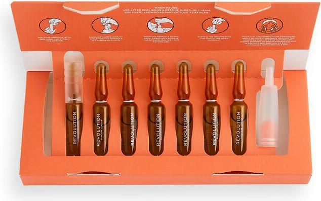 Image du produit Revolution Skincare Ampoules 7 jours à la vitamine C (éclaircissant) (7 ml)