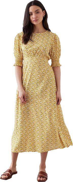Dorothy Perkins Midikleid Geraffte Manschette