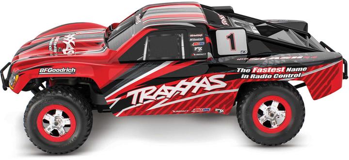 Produktbild Traxxas Slash 4x4 Rot 1/16 Short-Course Rtr Brushed Mit Akku Und USB-C Lader (RTR Ready-to-Run)