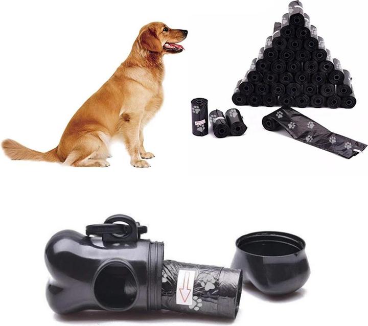 Produktbild JTI Hundetasche mit Halterungen - schwarz (Hund)