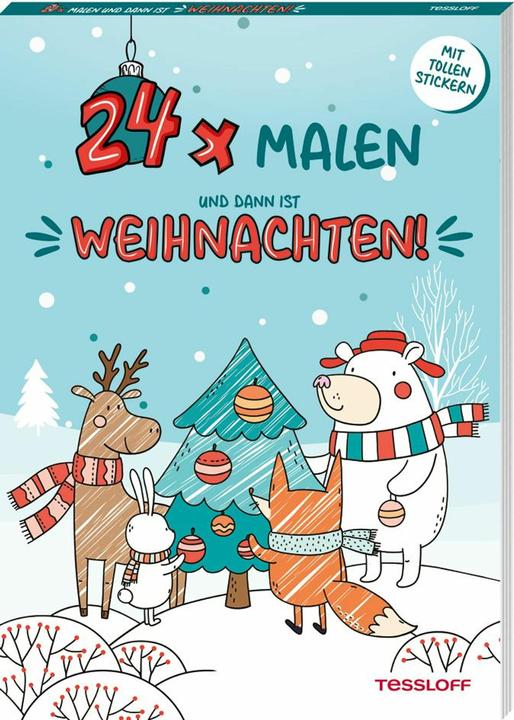 Produktbild Tessloff 24 x malen und dann ist Weihnachten.