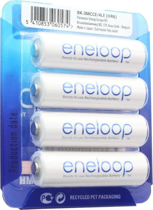 Panasonic Pack de piles Combi 4x AA Mignon + 4x AAA Micro (4 pcs, AAA, AA, 2000 mAh)