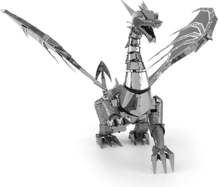 Immagine prodotto Metal Earth Kit Iconx Drago d'argento