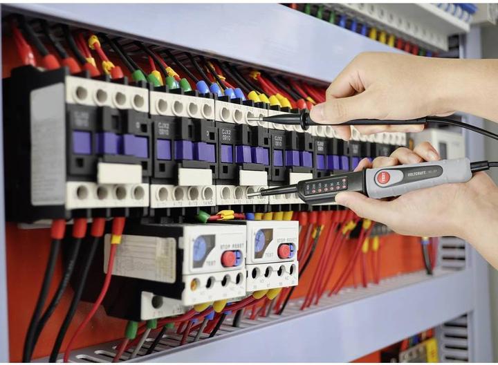 Produktbild Voltcraft VC-37 SE 2-poliger Spannungsprüfer mit RCD Test (CAT III)