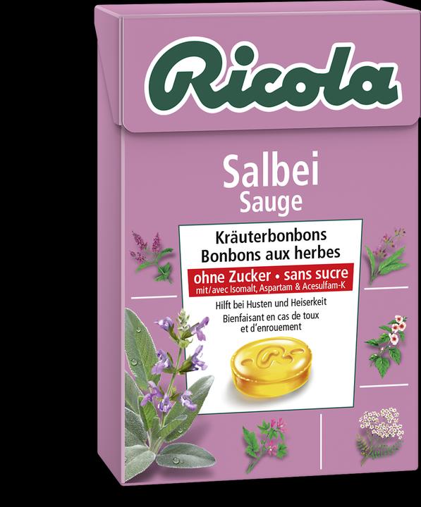 Image du produit Ricola Bonbons à la sauge et aux herbes sans boîte à sucre
