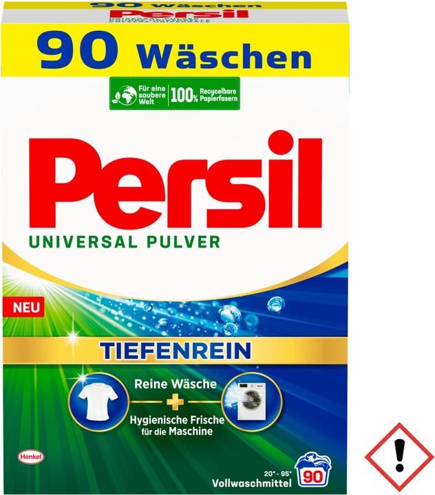 Energie-Label Persil Universal (90 Waschgänge, Waschpulver)