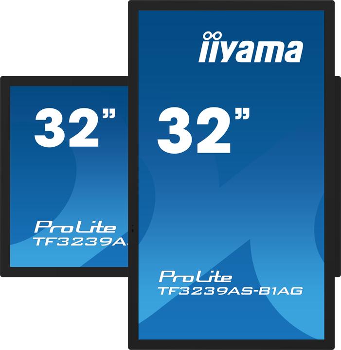Produktbild iiyama 80cm (31,5") TF3239AS-B1AG 16:9 M-Touch 2xHDMI+DP (1920 x 1080 Pixel, 31.50")