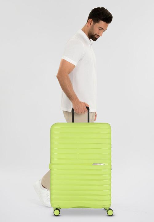 Image du produit Jump Xwave 4 roues trolley 76 cm avec soufflet extensible (105 l, XL (à partir de 115l))