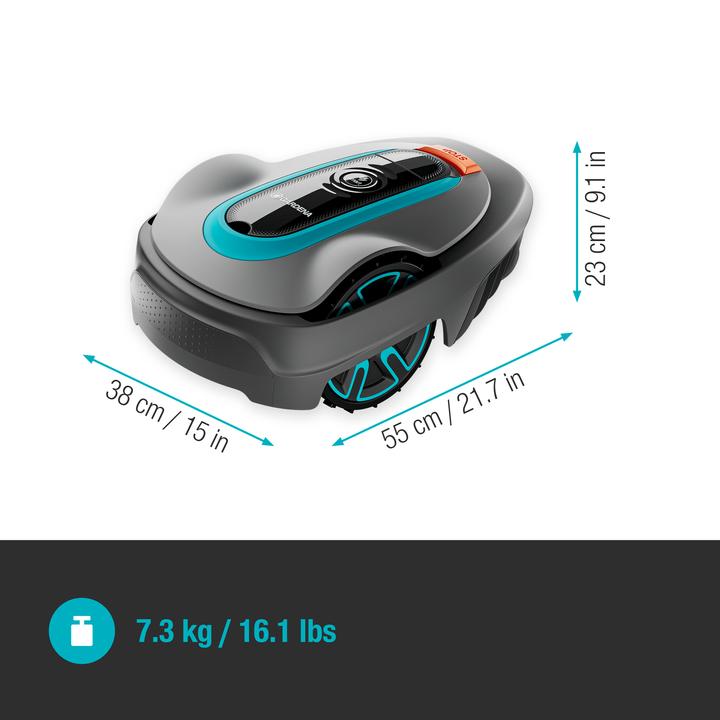 Image du produit Gardena Smart Sileno City (400 m², Câble périphérique)