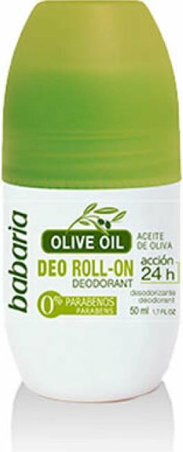 Produktbild Babaria Desodorante Roll On Aceite de Oliva Sensitive - 50 ml (Roll-on, 50 ml)