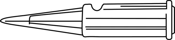 Image du produit Weller Erem 70 01 05 panne a souder fine oblique (Panne de soudure)
