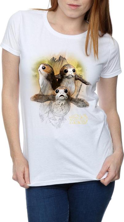 Produktbild Star Wars The Last Jedi Porgs Brushed TShirt (XXL)